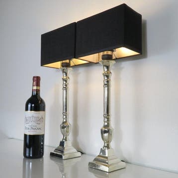 Besselink - Tafellamp (2) - Set Chique Empire Tafellampen -, Nieuw
