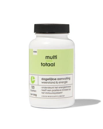 HEMA Multi totaal - 120 stuks, Sport en Fitness, Gezondheidsproducten en Wellness, Verzenden, Nieuw