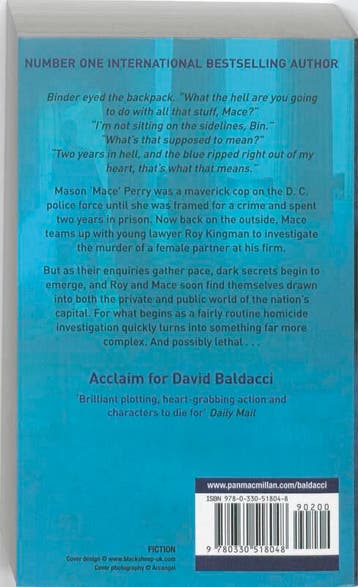 True Blue 9780330518048 Baldacci, Verzenden, Gelezen, Baldacci