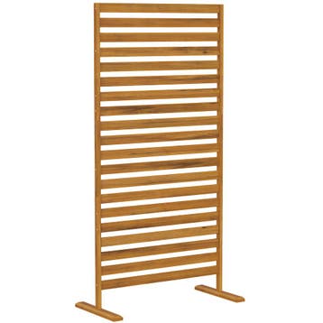 Houten Privacy Scherm 80 X 170 Cm Ruimteverdeler Met Standaa, Tuin en Terras, Verzenden