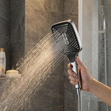 Regendouchekop met 3 standen: Hoge Druk, Waterbesparend & Gr, Verzenden, Nieuw