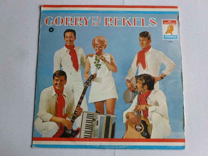 Corry en de Rekels (LP) elf provincien, Cd's en Dvd's, Vinyl | Nederlandstalig, Zo goed als nieuw, Ophalen of Verzenden