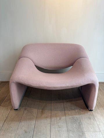 Artifort - Pierre Paulin - Fauteuil - Textiel, Metaal -