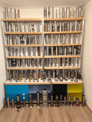 Vaas (200) - Staal, Aluminium, Messing, Metaal, Chroom -