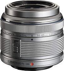 Olympus M.Zuiko Digital 14-42 mm F3.5-5.6 R II 37 mm filter, Verzenden, Zo goed als nieuw, Standaardlens