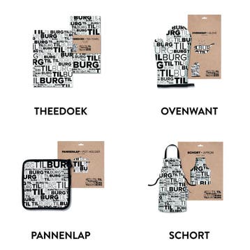Tilburg voordeelpakket keukentextiel, Huis en Inrichting, Verzenden, Nieuw, Overige kleuren, Overige typen