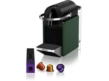 Krups -  Nespresso - Pixie  Capsulemachine Groen, Verzenden, Nieuw, 1 kopje, Koffiepads en cups