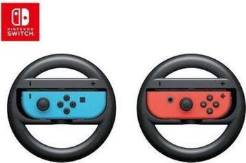 Nintendo Switch Stuur Set Zwart (Switch Accessoires), Spelcomputers en Games, Spelcomputers | Nintendo Switch, Ophalen of Verzenden