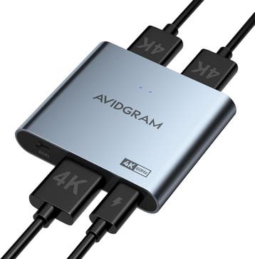 HDMI Splitter 4K 60Hz 1x2 - 49% korting op retourproduct, Ophalen of Verzenden, Zo goed als nieuw