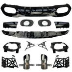 Diffuser With Chrome Exhaust Tips For Mercedes A Class V177, Ophalen of Verzenden, Nieuw