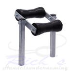 Rollenset / rollenwip 2 delig - 2 rubberen kielrollen op, Ophalen of Verzenden, Nieuw