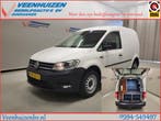 Volkswagen Caddy 2.0TDI Inrichting Euro 6!, Gebruikt, Euro 6, Volkswagen, Wit