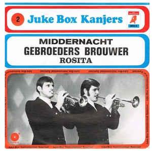 vinyl single 7 inch - Gebroeders Brouwer - Middernacht, Verzenden, Zo goed als nieuw, 7 inch, Nederlandstalig