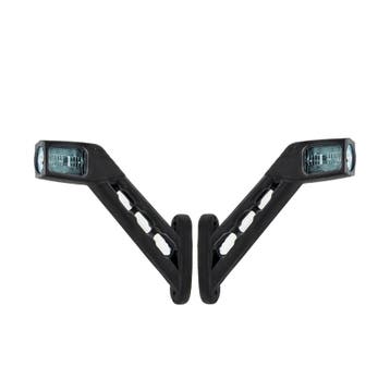 Set LED Markeringslampen 3-functies schuin 12V, Ophalen of Verzenden, Nieuw