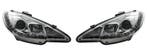 Koplampen LED DRL | geschikt voor Peugeot 206 | chroom, Verzenden, Nieuw, Peugeot