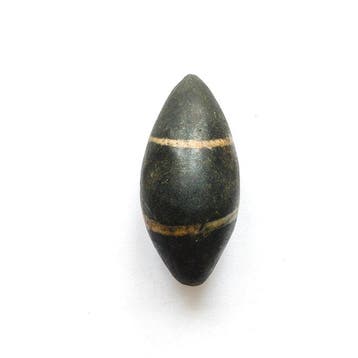 Oud-West-Aziatisch Jasper XL cocoonvormige kraaltalisman -