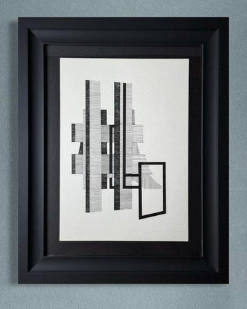 Eugène Eechaut (1928-2019) - Abstract ink composition
