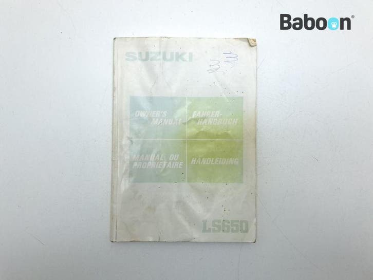 Instructie Boek Suzuki LS 650 1986-2003 Savage (LS650), Motoren, Onderdelen | Suzuki, Gebruikt, Verzenden