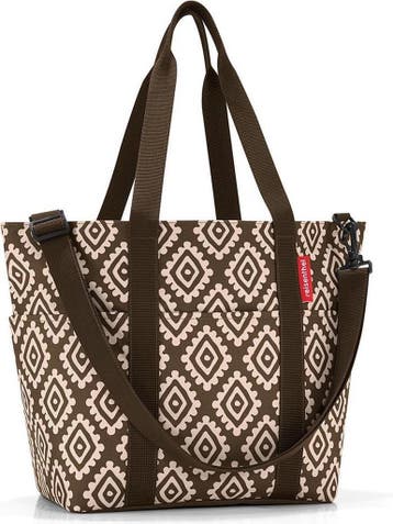 Reisenthel Multibag Schoudertas Diamonds Mocha, Verzenden, Nieuw