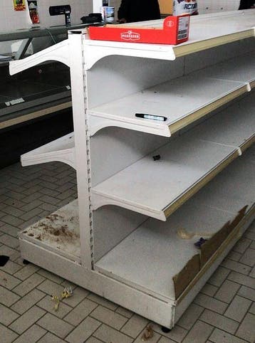 Wandstelling, Winkelstelling 100cm, Zakelijke goederen, Gebruikt