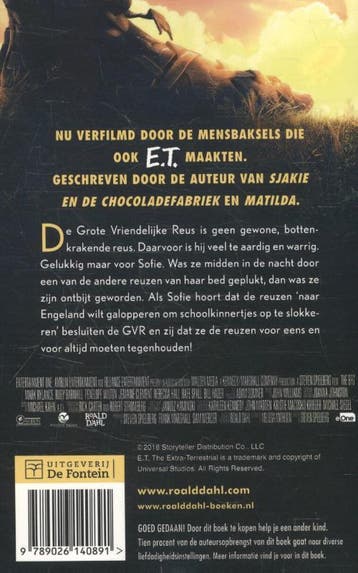 De GVR 9789026140891 Roald Dahl, Boeken, Verzenden, Zo goed als nieuw, Roald Dahl