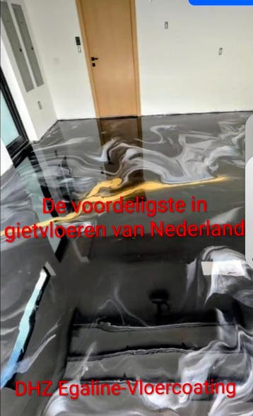 Lavasteen 2K Gietvloer - v.a. €24,95 p/m2 LAAGSTE NEDERLAND, Nieuw, Ophalen of Verzenden, Verf, 10 tot 15 liter
