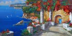 Vincenzo Somma (1955) - Sorrento - Pointview from the, Antiek en Kunst