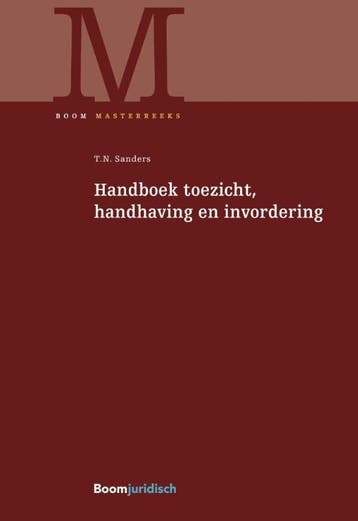 Handboek toezicht handhaving en invordering 9789462126732, Verzenden, Zo goed als nieuw