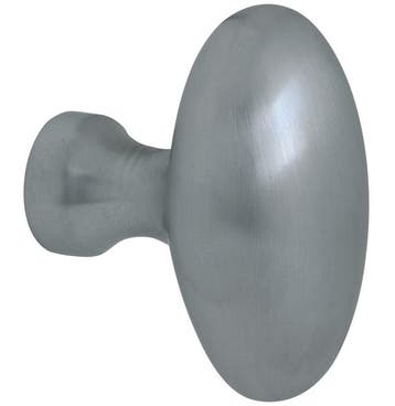 Knop Ei tbv SKG schild mat chroom, Verzenden, Nieuw
