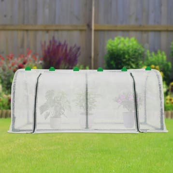 Kleine Kweekkas 120x60x50cm met oprolbare ramen - Ideaal voo, Verzenden, Nieuw