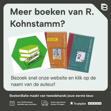 Kleine ontwikkelingspsychologie / De puberjaren - R., Verzenden, Gelezen, R. Kohnstamm