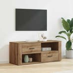 vidaXL TV-kast met lade Artisan Eiken 100 x 35 x 40 cm, Minder dan 50 cm, Verzenden, Nieuw, Minder dan 100 cm