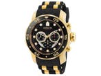 Veiling - Invicta Pro Diver SCUBA Watch - 48mm Gold Black, Sieraden, Tassen en Uiterlijk, Horloges | Heren, Nieuw