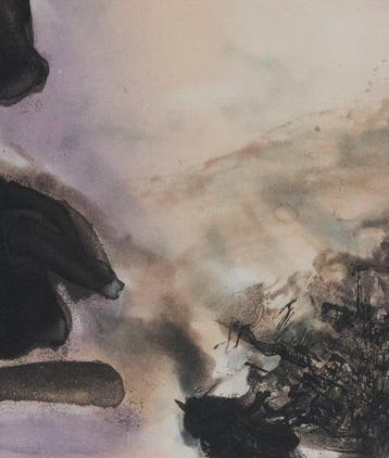 Zao Wou-Ki (1921-2013) - Reflets de létang