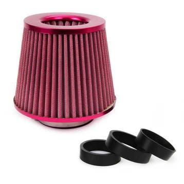 Powerfilter / Open Luchtfilter - Rood, Auto-onderdelen, Verzenden, Nieuw