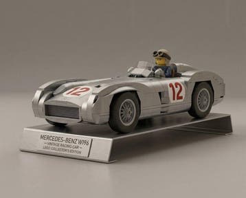 Naro - Canvas [L] - Mercedes-Benz W196: The Silver Arrow, Nieuw