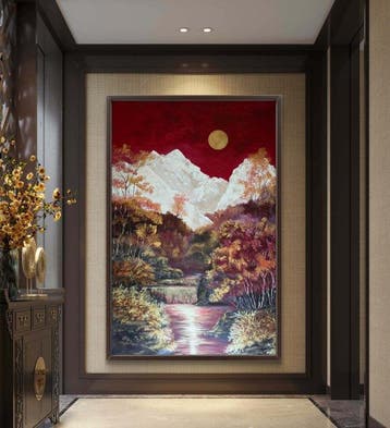 Alla Faber - Scarlet Zen - Serie: Dreamscape Horizon XXL