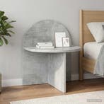 vidaXL Nachtkastje Betongrijs 40 x 35,5 x 45,5 cm, Minder dan 45 cm, Verzenden, Nieuw, Minder dan 55 cm