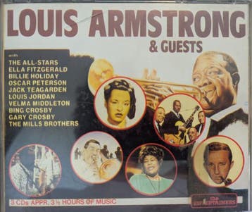 cd - Louis Armstrong, Ella Fitzgerald - Louis Armstrong &..., Verzenden, Zo goed als nieuw