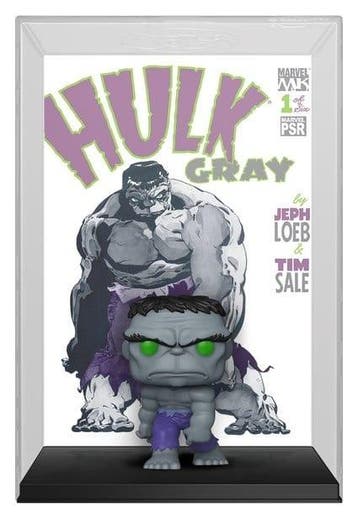 Marvel POP! Comic Covers Vinyl Figure Gray Hulk 9 cm, Ophalen of Verzenden, Nieuw