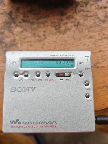 Sony - MZ-R900 Draagbare minidisc speler-recorder, Nieuw