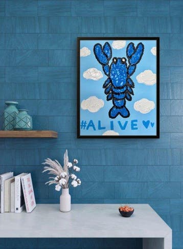 Johanne8 (1974) - ALIVE (BLUE LOBSTER)