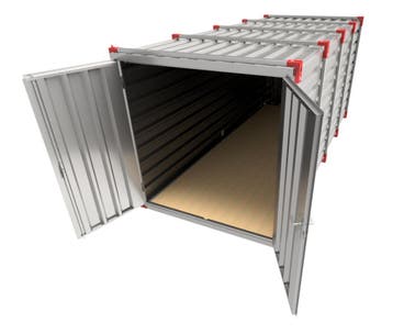5 meter demontabele opslag zelfbouw container