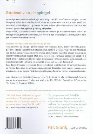 Stralend voor de spiegel 9789490317003 Anja Bastings, Boeken, Kookboeken, Verzenden, Gelezen, Anja Bastings