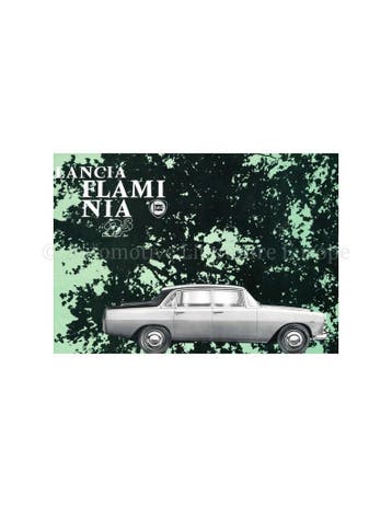1963 LANCIA FLAMINIA SEDAN BROCHURE, Nieuw, Author