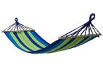 Draagbare Hangmat XL | Katoen | Nieuw | Nu 18.6€, Tuin en Terras, Hangmatten, Nieuw, Ophalen of Verzenden, Met standaard, Eenpersoons
