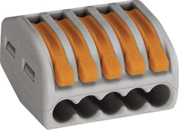 Draad Connector Verbindingsklem Lasklem 5-Polig Flexibel + M, Ophalen of Verzenden, Nieuw