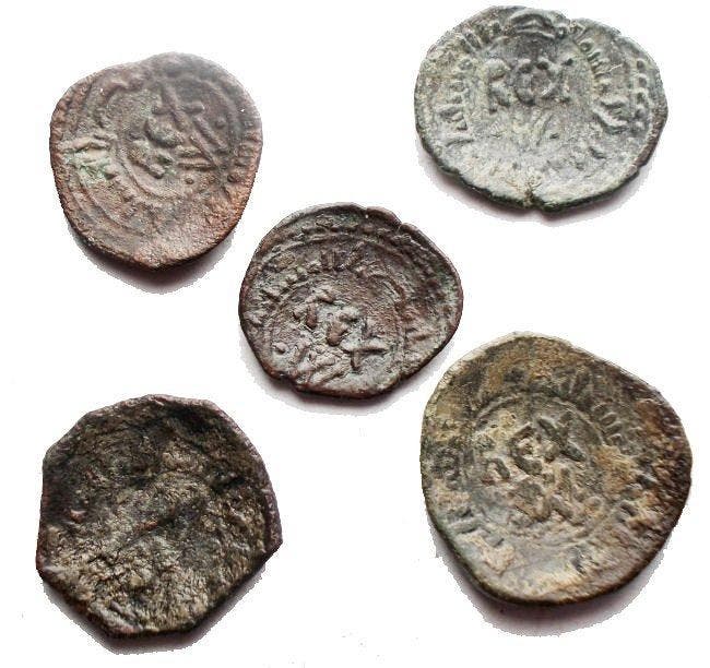 Italië - Sicilië. William I, King of Sicily, 1154-1166. Lot, Postzegels en Munten, Munten | Europa | Niet-Euromunten