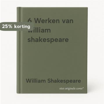 6 Werken van william shakespeare 9789027496232, Verzenden, Gelezen, William Shakespeare