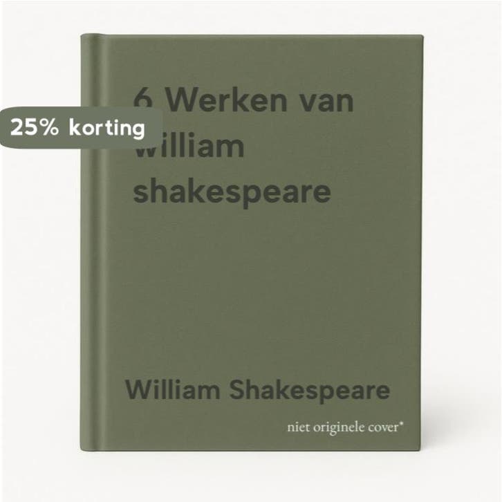 6 Werken van william shakespeare 9789027496232, Boeken, Overige Boeken, Gelezen, Verzenden